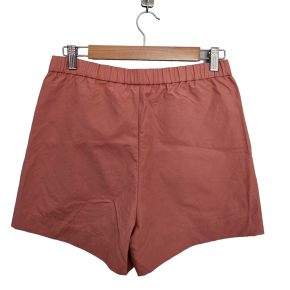 Kate Spade Saturday Drawstring Tie Shorts Size 0 Pink Khaki Casual - Picture 2 of 7